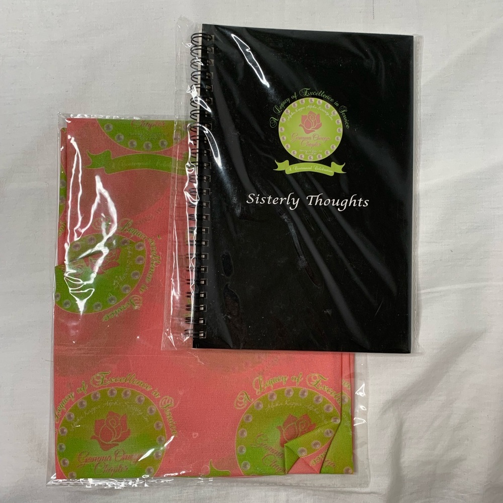 NEW Ivy Storehouse A Legacy of Excellence in Service Scarf & Notebook